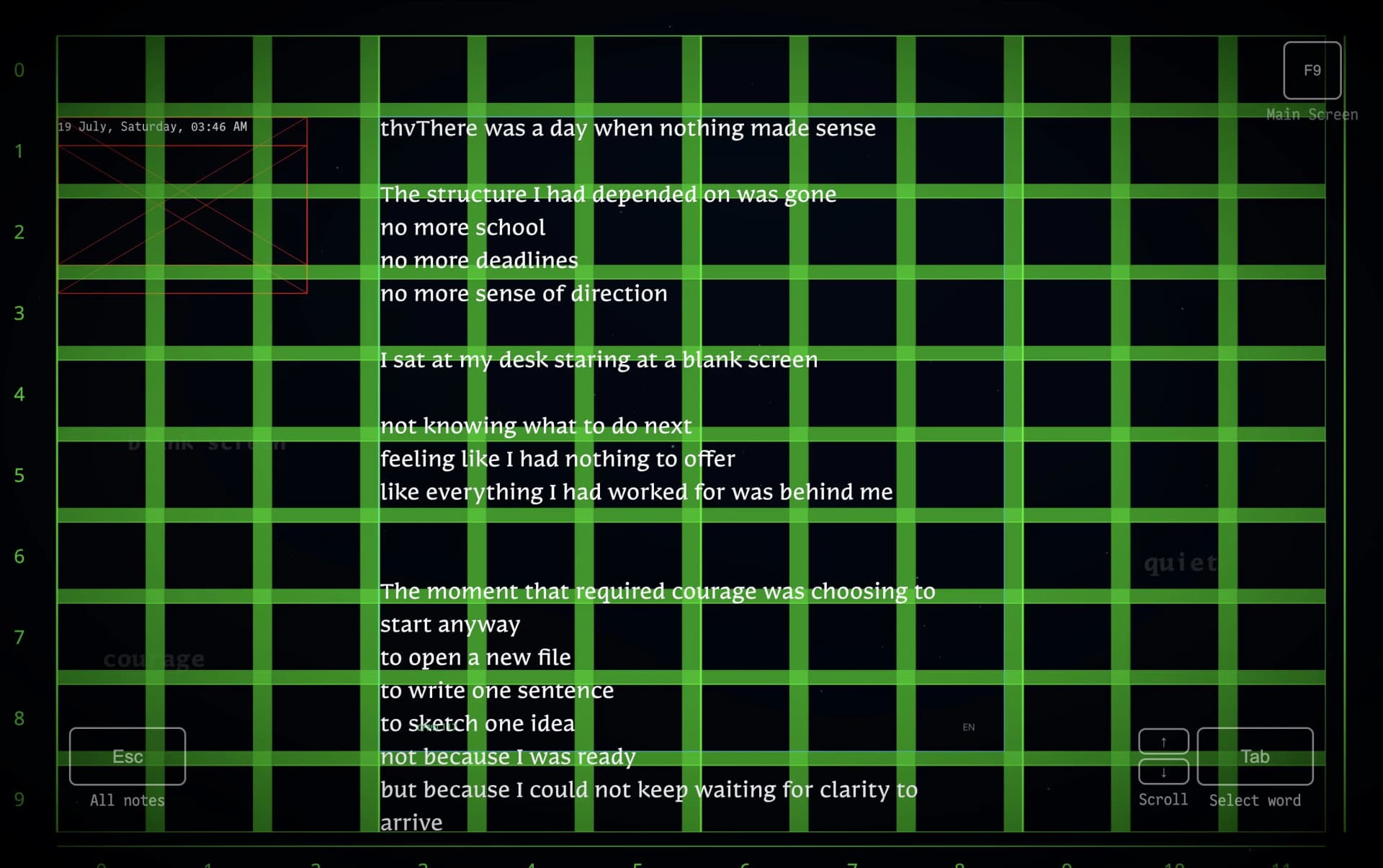 3D grid system